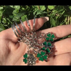 Four leaf clover keychains